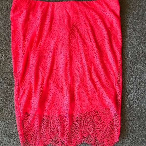 Torrid Dresses & Skirts - Neon Pink Skirt